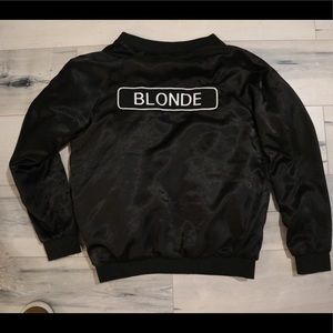 Brunette Blonde Bomber